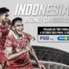 Jadwal Pertandingan Indonesia vs Brunei