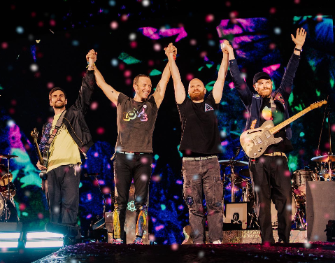 Daftar lagu dan rundown konser Coldplay