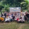 Ratusan Bibit Pohon Ditanam di DAS Cisarua Cipanas Cianjur