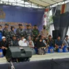PLN UP3 Cianjur Amankan Pasokan Listrik Bakti Sosial TNI AL
