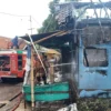 Kebakaran di Cibeber Cianjur, Dua Rumah Warga Hangus Terbakar