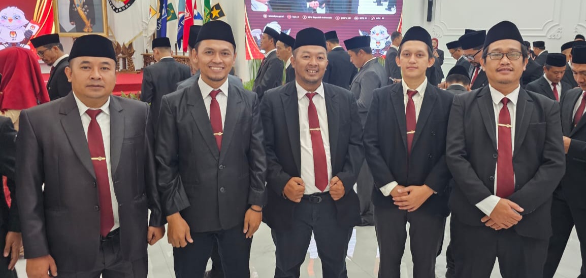 Lima Anggota KPU Kabupaten Cianjur 2023-2028 Resmi Dilantik