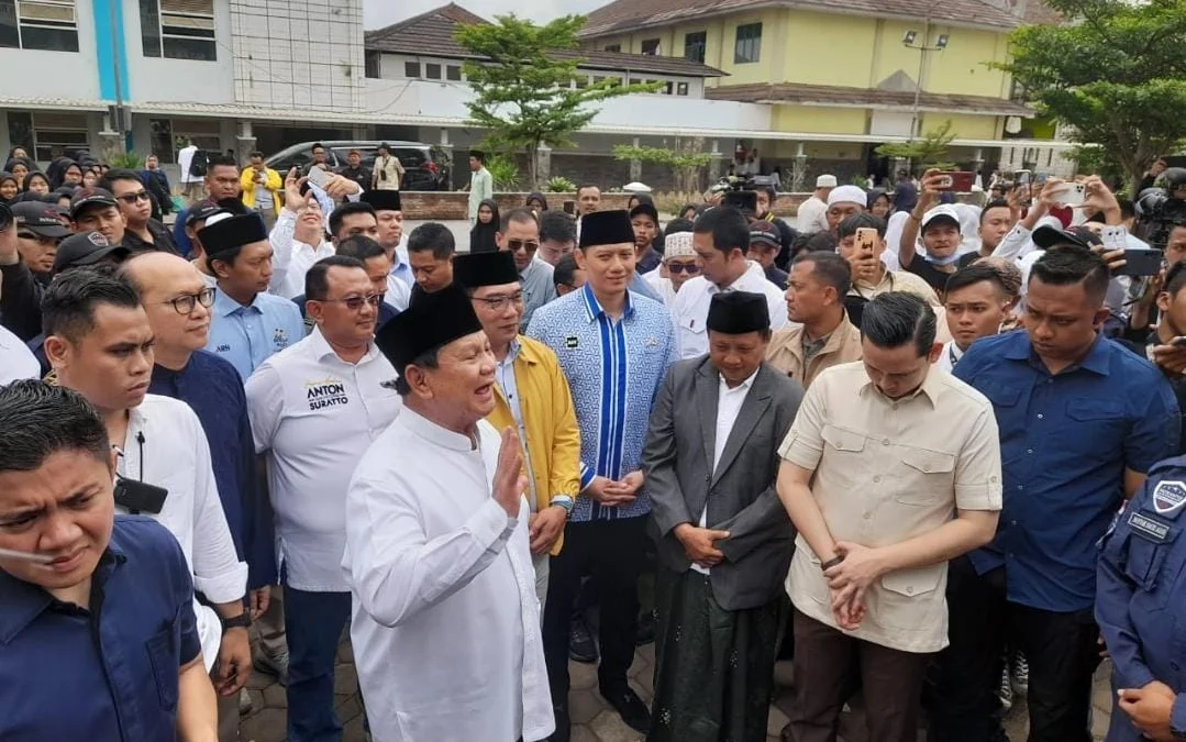 Prabowo Kunjungi Pesantren Petinggi PPP, Ini Kata Uu Ruzhanul Ulum. (ist)