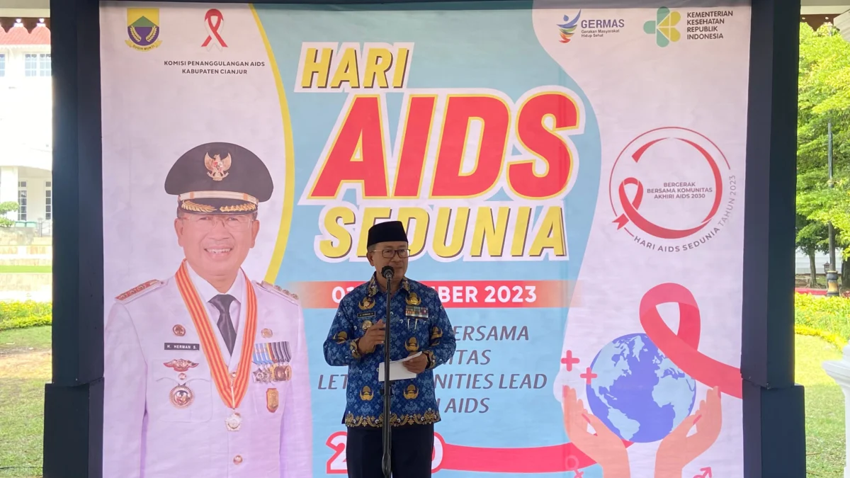 Bupati Cianjur Berharap Program 3 Zero HIV 2030 Segera Terwujud. (zan)