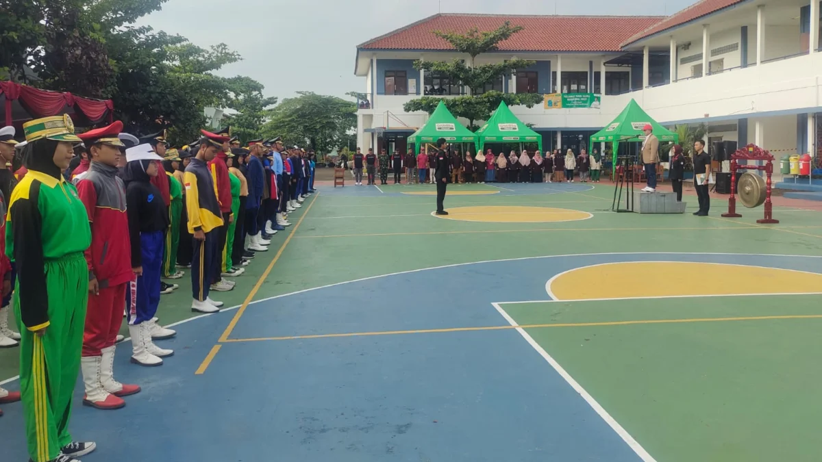 Lomba Kreasi Baris Berbaris Tingkat SMP dan SMA se-Pulau Jawa Digelar. (dik)