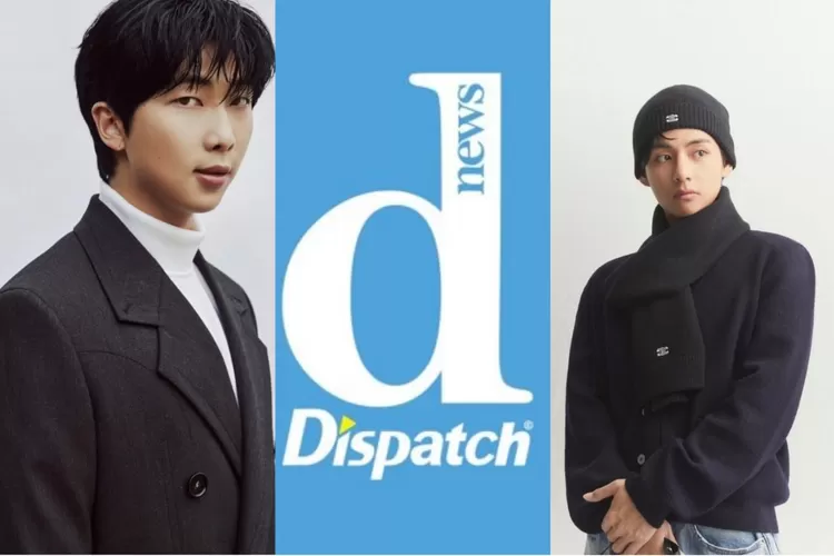 Dispatch Tayangkan Keberangkatan Wamil RM dan V BTS