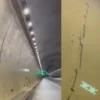 Terowongan Tol Cisumdawu Retak Akibat Gempa Besar Sumedang