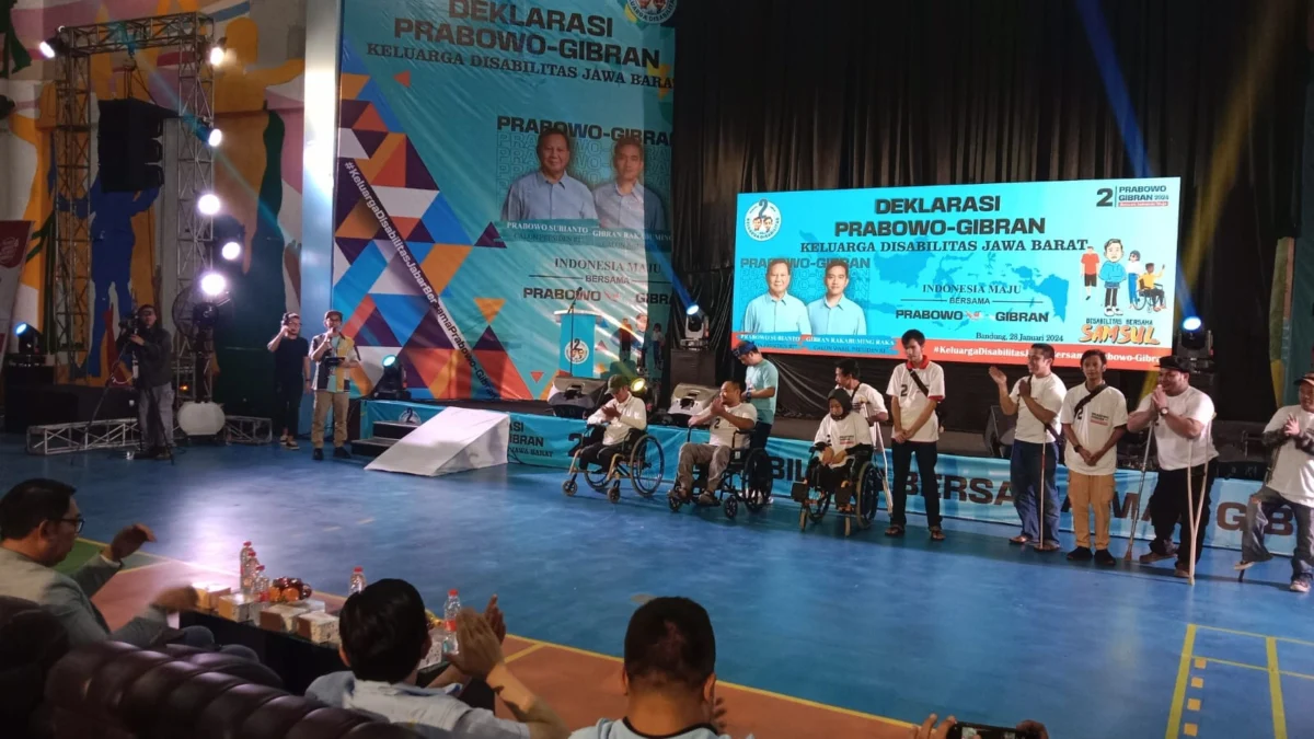 Ridwan Kamil: Dukungan Warga Disabilitas Jadi Booster TKD Jabar Menangkan Prabowo-Gibran