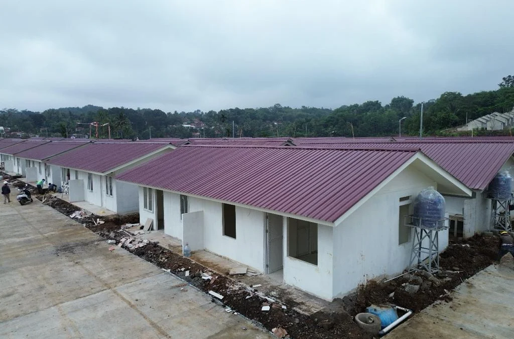 Pembangunan Huntap Relokasi Tahap III Korban Gempa Cianjur Sudah 94 Persen