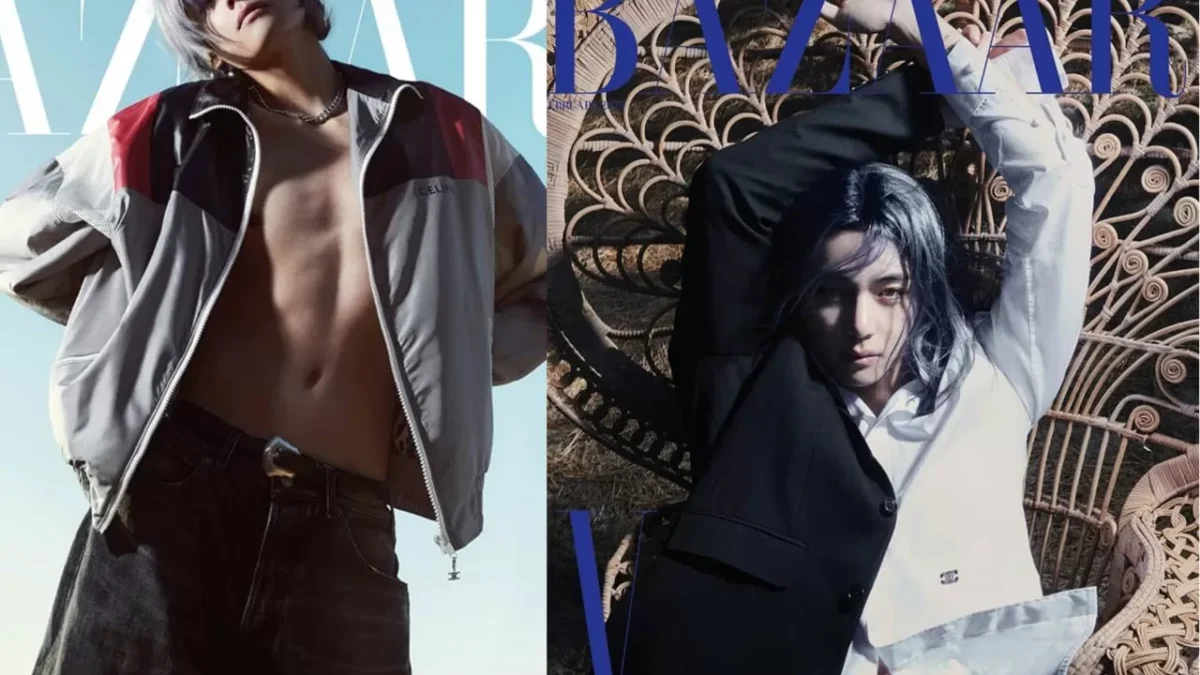 V BTS Hiasi Cover Majalah Harper's BAZAAR Korea Edisi Februari