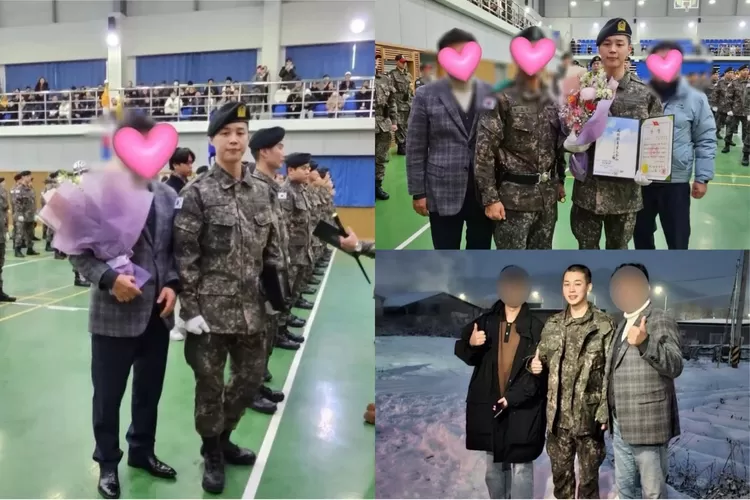 Terharu! Ayah Jimin BTS Bagikan Foto untuk ARMY di Upacara Kelulusan Pelatihan