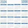 Kalender 2024 Sama Persis dengan Tahun 1996, Simak Penjelasannya Disini