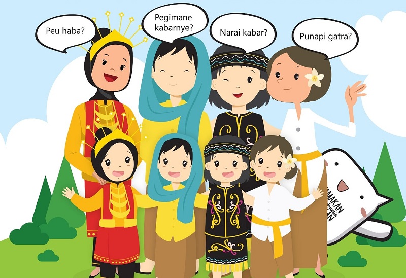 Bahasa Unik di Indonesia