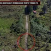 Terekam Drone Apkam TNI/Polri, Masyarakat Distrik Omukia Papua Berbondong-bondong Tinggalkan Distriknya