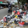 Tumpukan Sampah di Cianjur